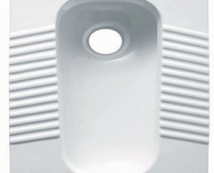 邦暢蹲便器2237后出水